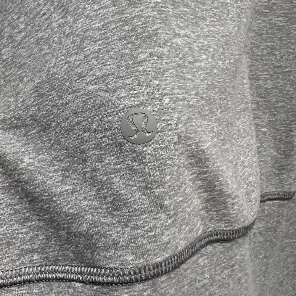 Lululemon Ready to Rulu Pullover Heathered Raceway Grey Sweatshirt Athleisure 8